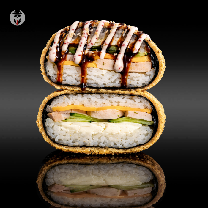 Sushi Burger Uzené kuře